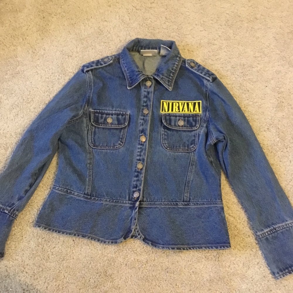 Nirvana Vintage Denim Wash Jacket